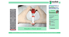 Desktop Screenshot of medlab-products.com.pl